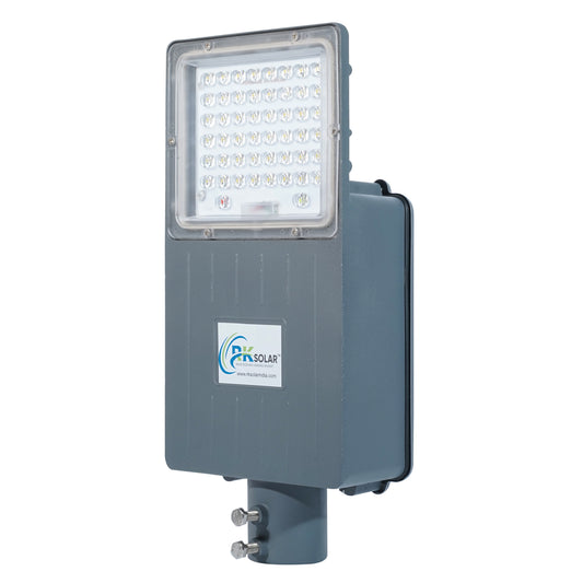 RKSSL-0009-LENS-RK 30 WATT SOLAR SEMI- INTEGRATED STREET LIGHT INBUILT BATTERY LENS MODEL IP66 (ALLUMINIUM BODY)