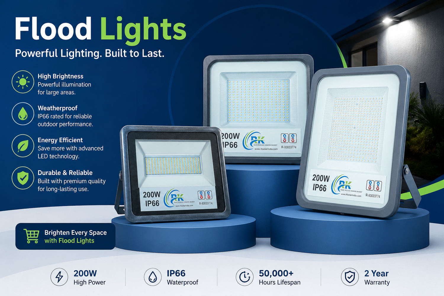 Floods Light Dealer in NOida