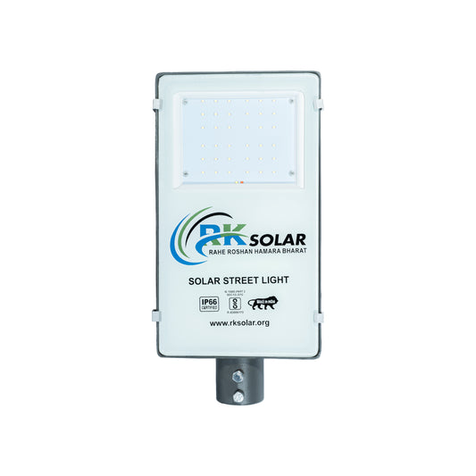RKSSL-0002-RK 12 WATT SOLAR SEMI- INTEGRATED  STREET LIGHT INBUILT BATTERY GLASS MODEL IP66 (ALLUMINIUM BODY)