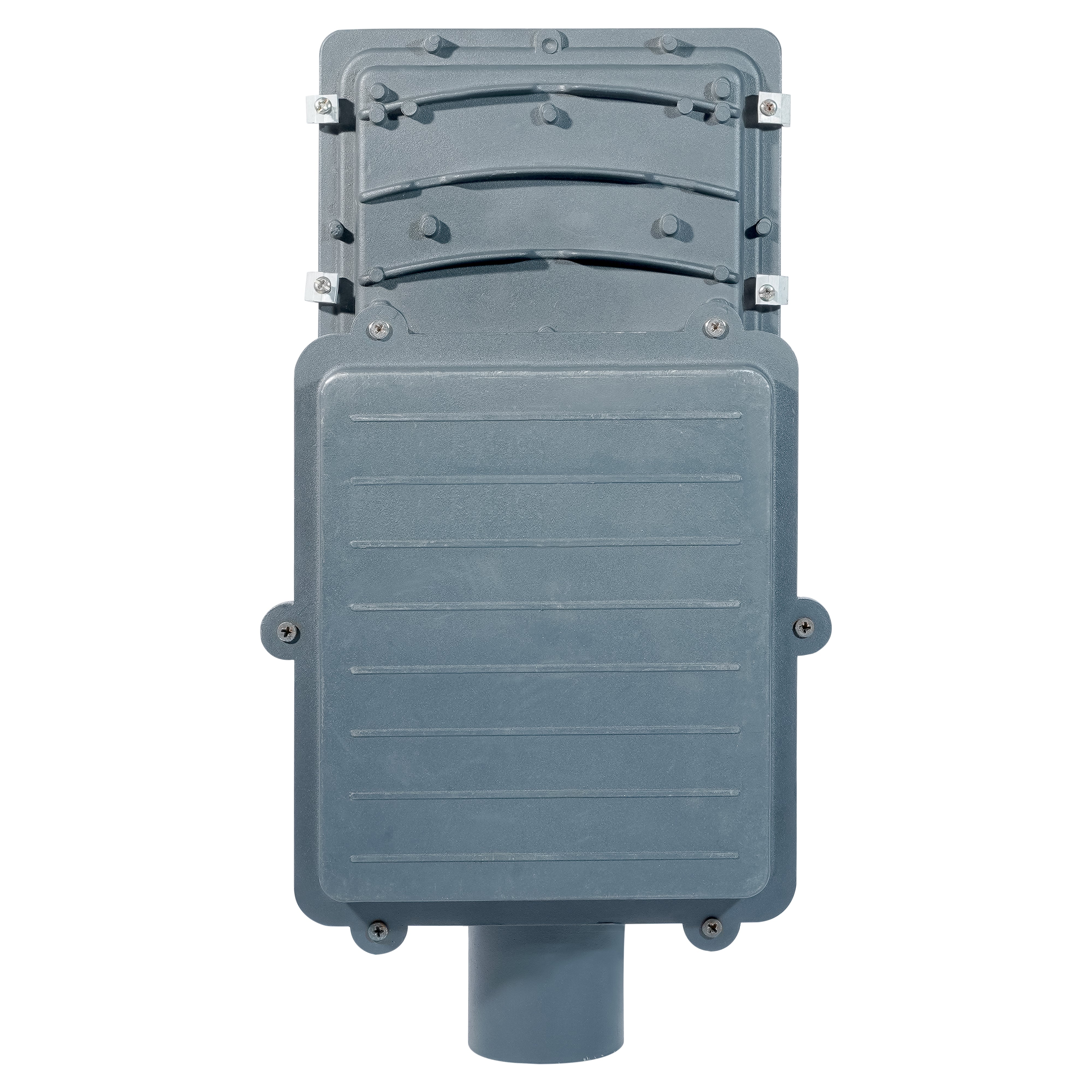 RKSSL-0007-RK 30 WATT SOLAR SEMI- INTEGRATED  STREET LIGHT INBUILT BATTERY HALF GLASS IP66 (ALLUMINIUM BODY)
