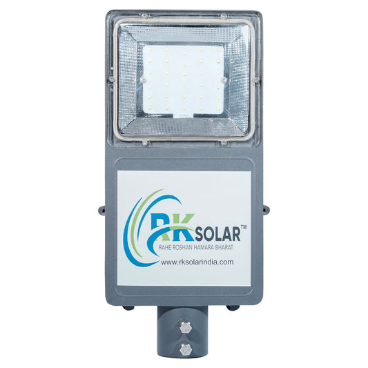 RKSSL-0004-RK 18 WATT SOLAR SEMI- INTEGRATED  STREET LIGHT INBUILT BATTERY  IP66 (ALLUMINIUM BODY)