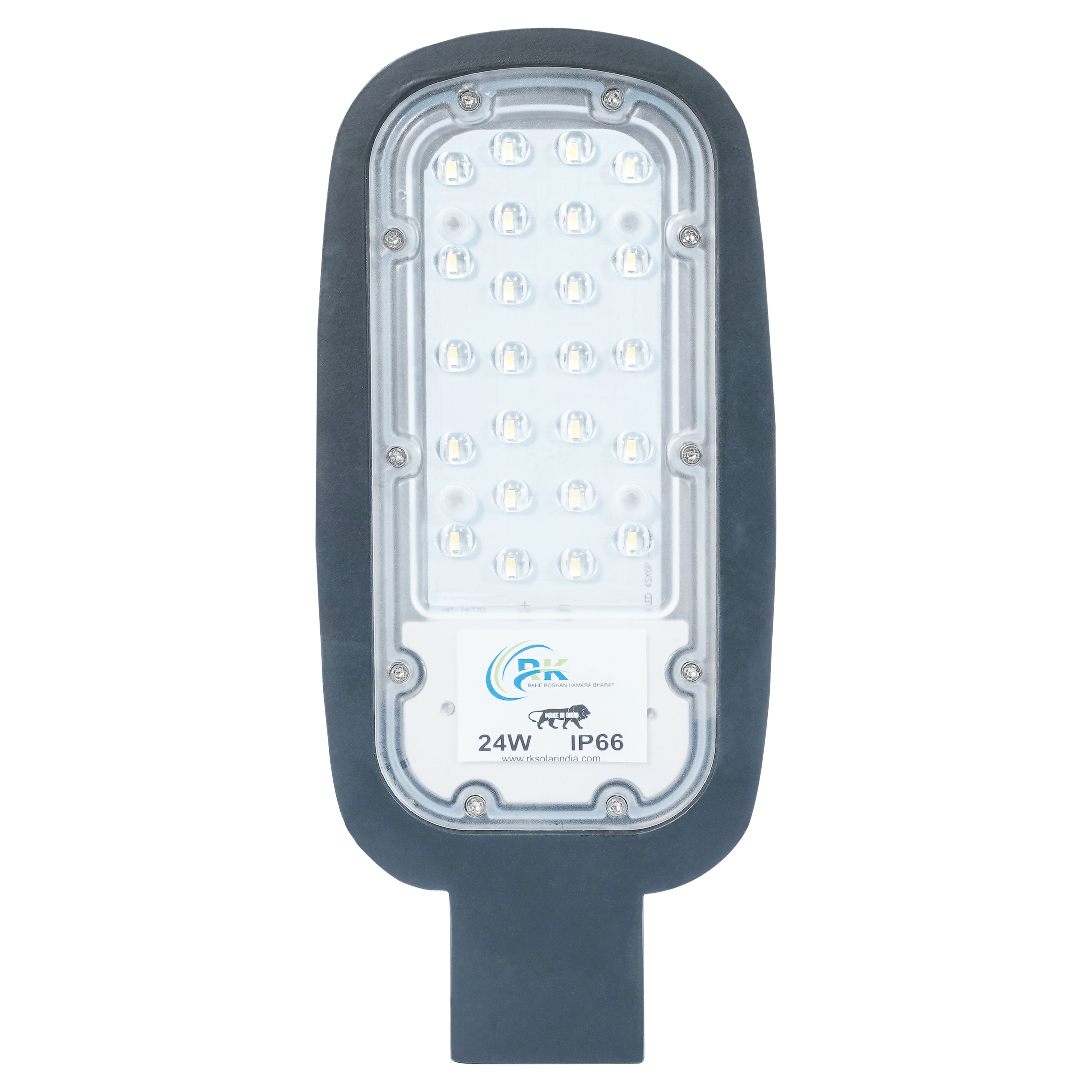 RKSL-0019-RK 24 WATT OUTDOOR STREET LIGHT  SLIM LENS MODEL IP66 WATER PROOF (ALLUMINIUM BODY)