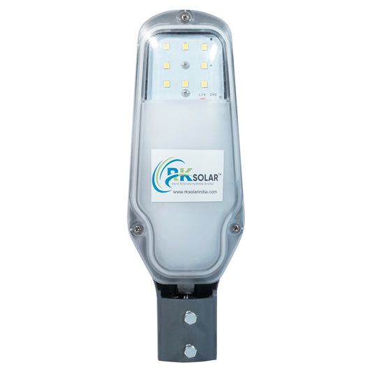 RKSSL-0001-RK 12 WATT SOLAR SEMI- INTEGRATED  STREET LIGHT  EXTERNAL BATTERY PP MODEL IP66 (ALLUMINIUM BODY)
